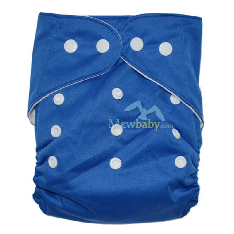 

PUL Waterproof Washable Cloth Nappy Baby Cloth Diaper Pocket with 3-layer Microfiber Insert EU7