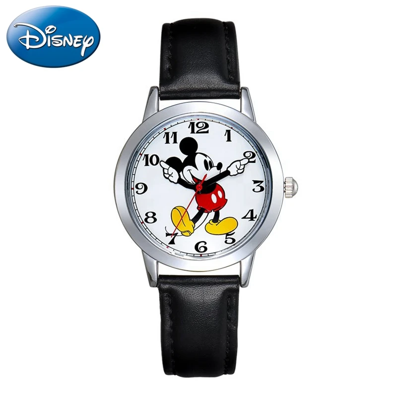 Quartz-Watch Mickey-Mouse Childhood Waches Kids Cartoon Disney Student Dream Daily-Time