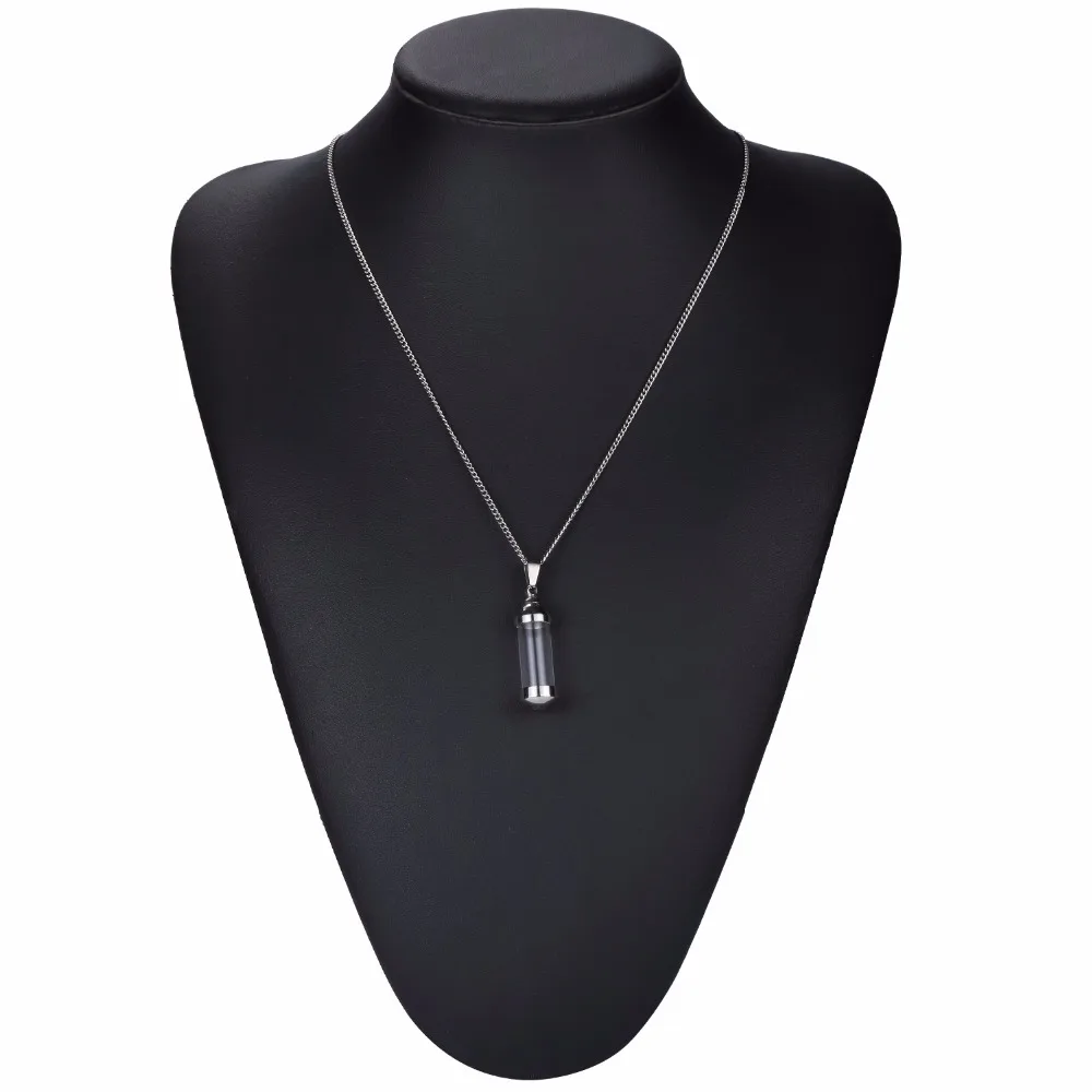 Нержавеющая сталь Новое индивидуальное подвесное ожерелье для мужчин хип-хоп серебряное металлическое ожерелье