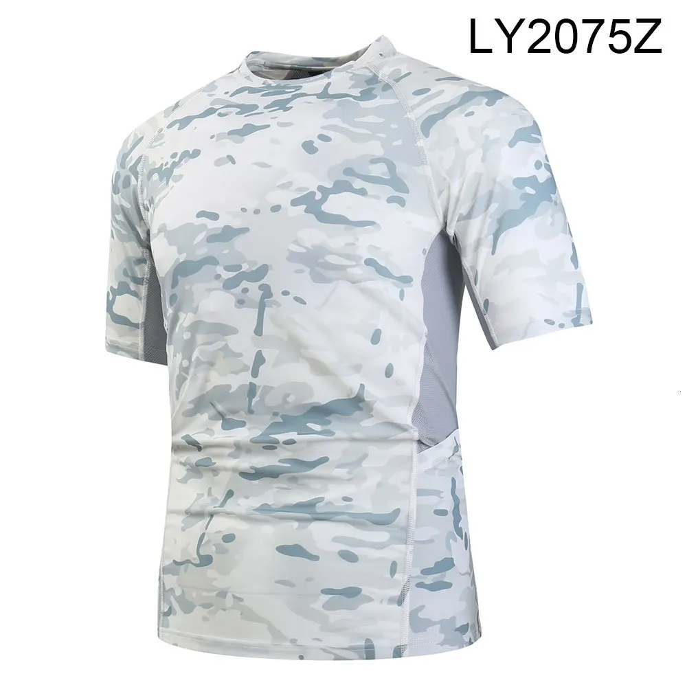 SINAIRSOFT, тактическая рубашка с коротким рукавом, камуфляжная Военная футболка, спортивная одежда для альпинизма, дышащая сетчатая ткань LY2075