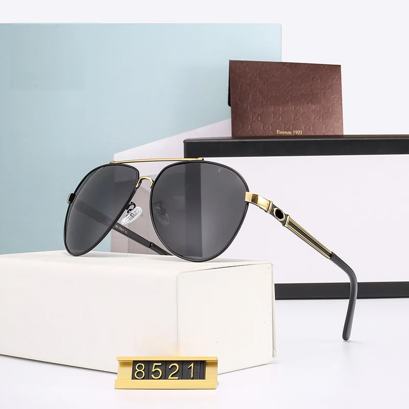 

POLICE Polarized Men Sunglasses Retro Sunglasses Luxury 4 Color Optional Full Frame Sunglasses with Original Box