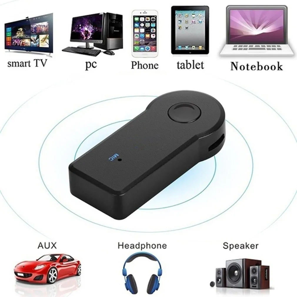2 in 1 Wireless Bluetooth-compatible 5.0 Receiver Transmitter Adapter 3.5mm Jack For Car Music Audio Aux A2dp Headphone Reciever