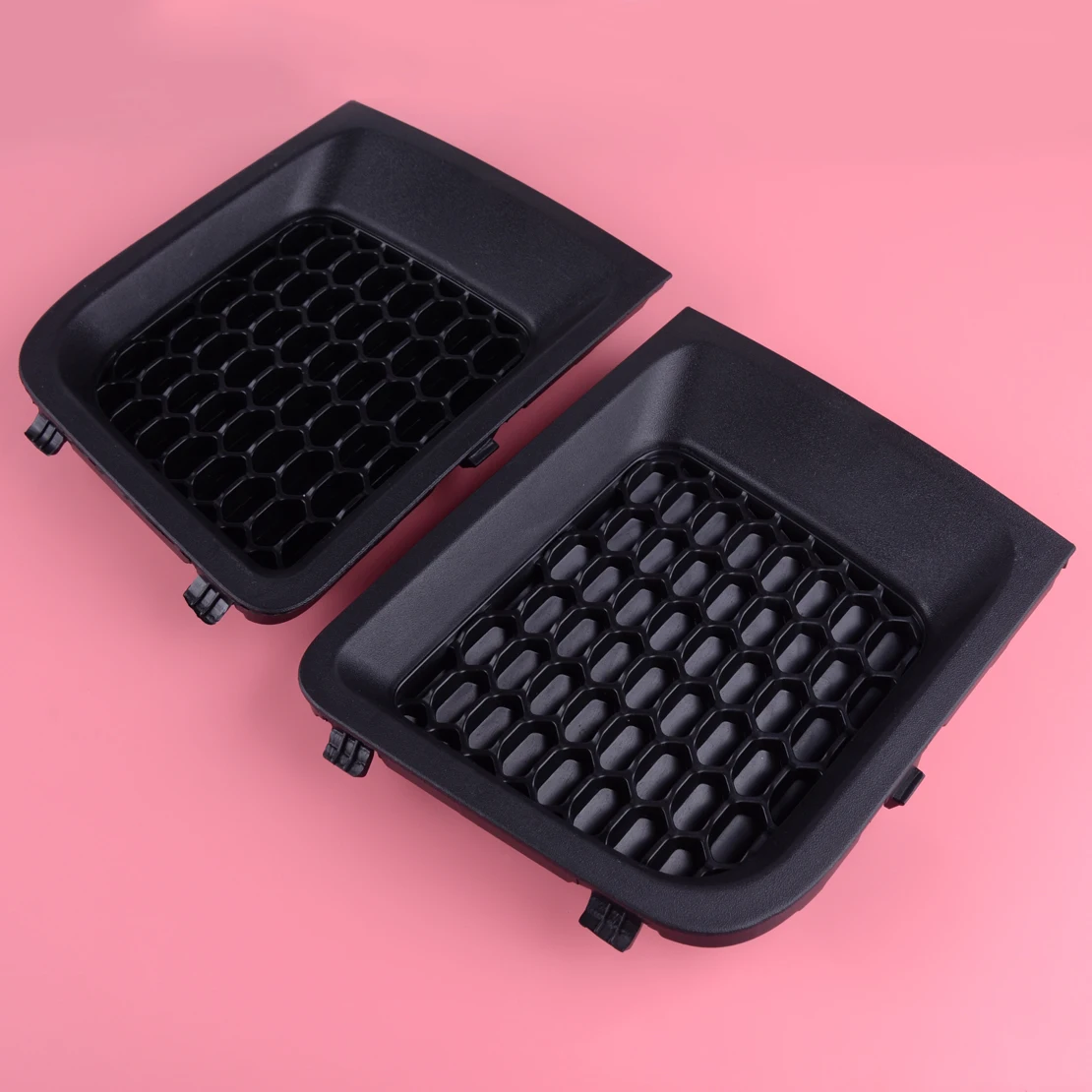 1 пара ABS черный Автомобильный передний Нижний Бампер решетка решетки ободок