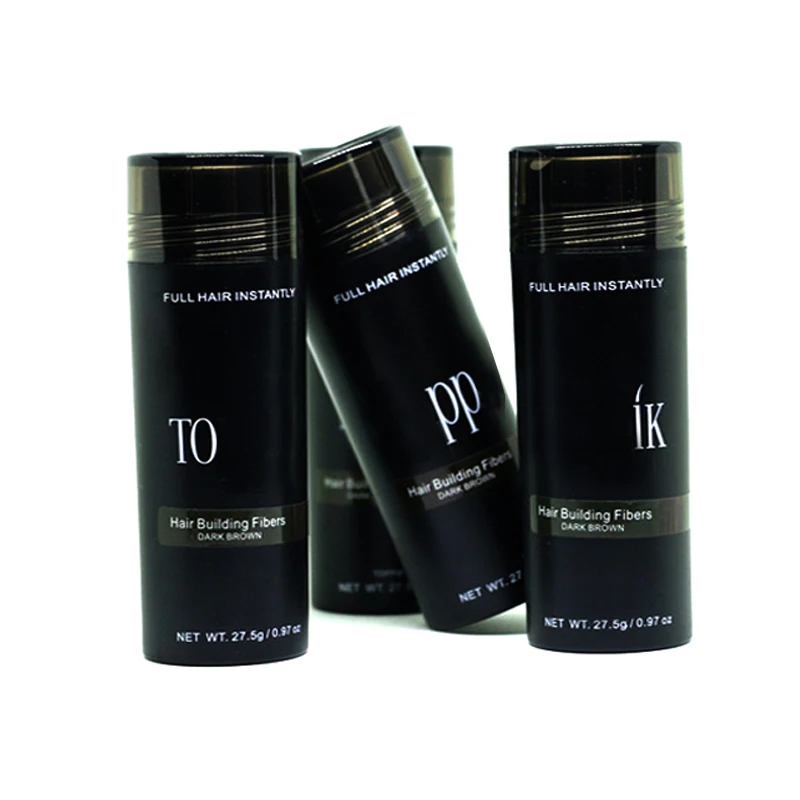 Producto para el crecimiento del cabello, producto con pelo de fibra al instante, con Spray, 9 colores