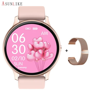 

DT88 Pro Women Smart Watch Ecg Heart Rate Sleep Monitor Clock Bluetooth Music Fitness Tracker Sport Modes Watch 2020