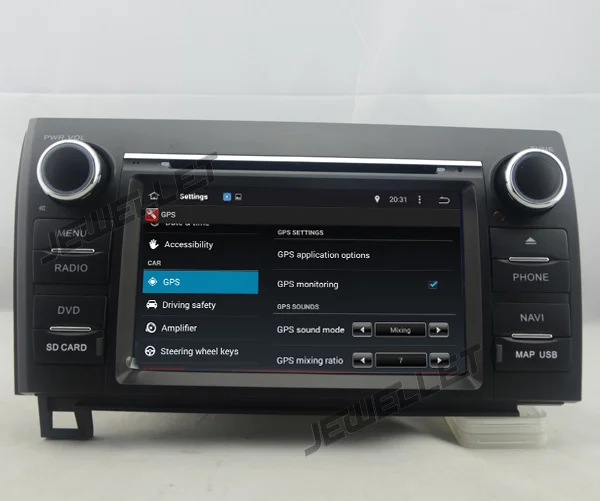 Восьмиядерный ips экран Android 9,0 автомобильный DVD gps радио навигация для Toyota Tundra Sequoia 2007-2011 с 4G/Wifi, DVR OBD 1080P