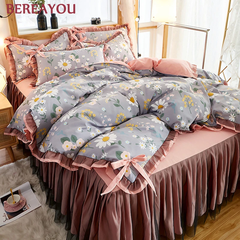 Роскошные комплекты постельного белья удобные постельные принадлежности 4 шт.