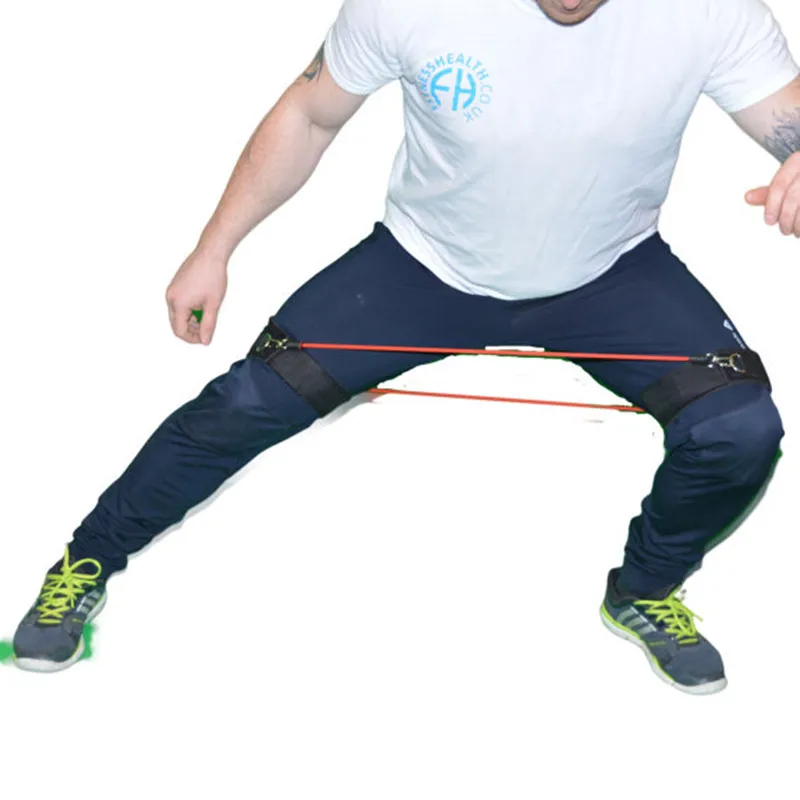LEEASY Leg Trainer кинетическая скоростная тренировочная лента эластичные ленты для