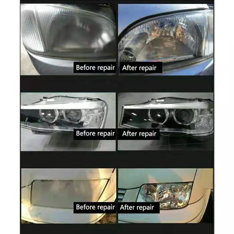  Car Headlight Polish Vehicle headlight Restoration Scratch Headlight Chemical Repair Refurbishment 