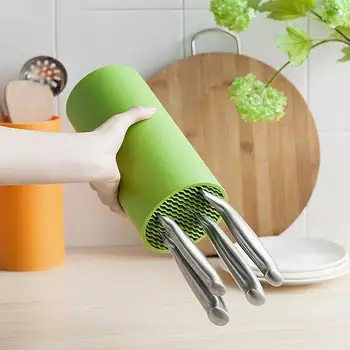 

Freedom Knife Storage Stand Kitchen Knife Stand Plastic Chef Santoku Multil Kitchen Knife Stainless Steel Block For Knife H H3Q8