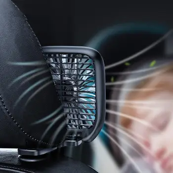 

Strong Car Fan 12v Truck Powerful Mute Large Wind Cooling Fan Ultra Quiet and Portable