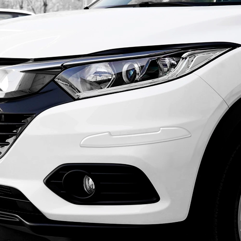 Car Acc Door Transparent Silicon Rearview Mirror Anti-collision Protection Strip Stickers For Volvo C70 C30 S80 RDESIGN T6 AWD