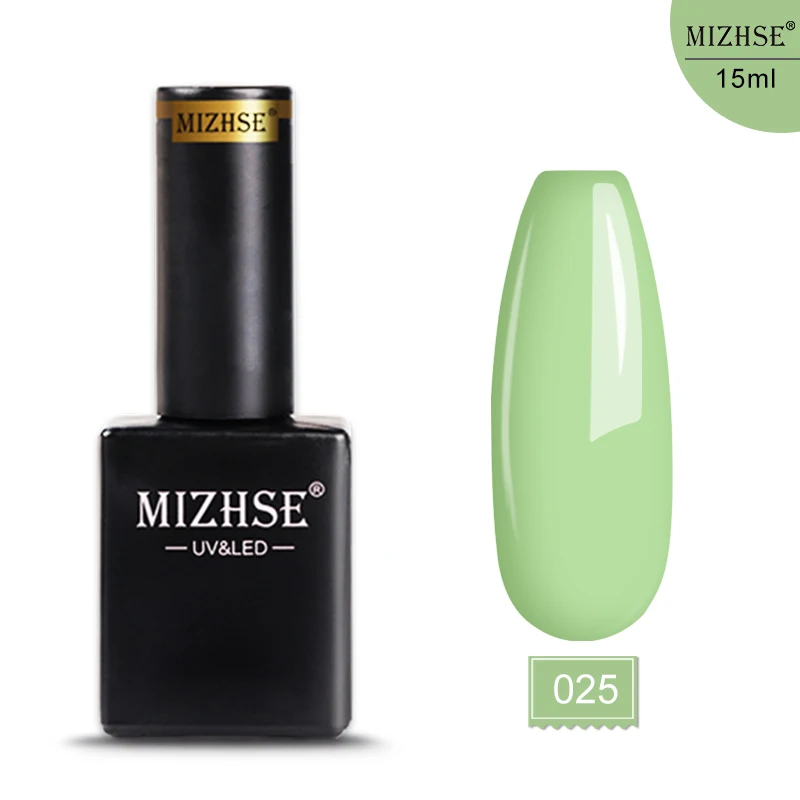 E025 MIZHSE, 15 мл, Гель-лак, УФ светодиодный лак для ногтей, для маникюра, 72 цвета, Гель-лак, Полупостоянный, отмачиваемый, УФ гель для ногтей, маникюр - Цвет: E025