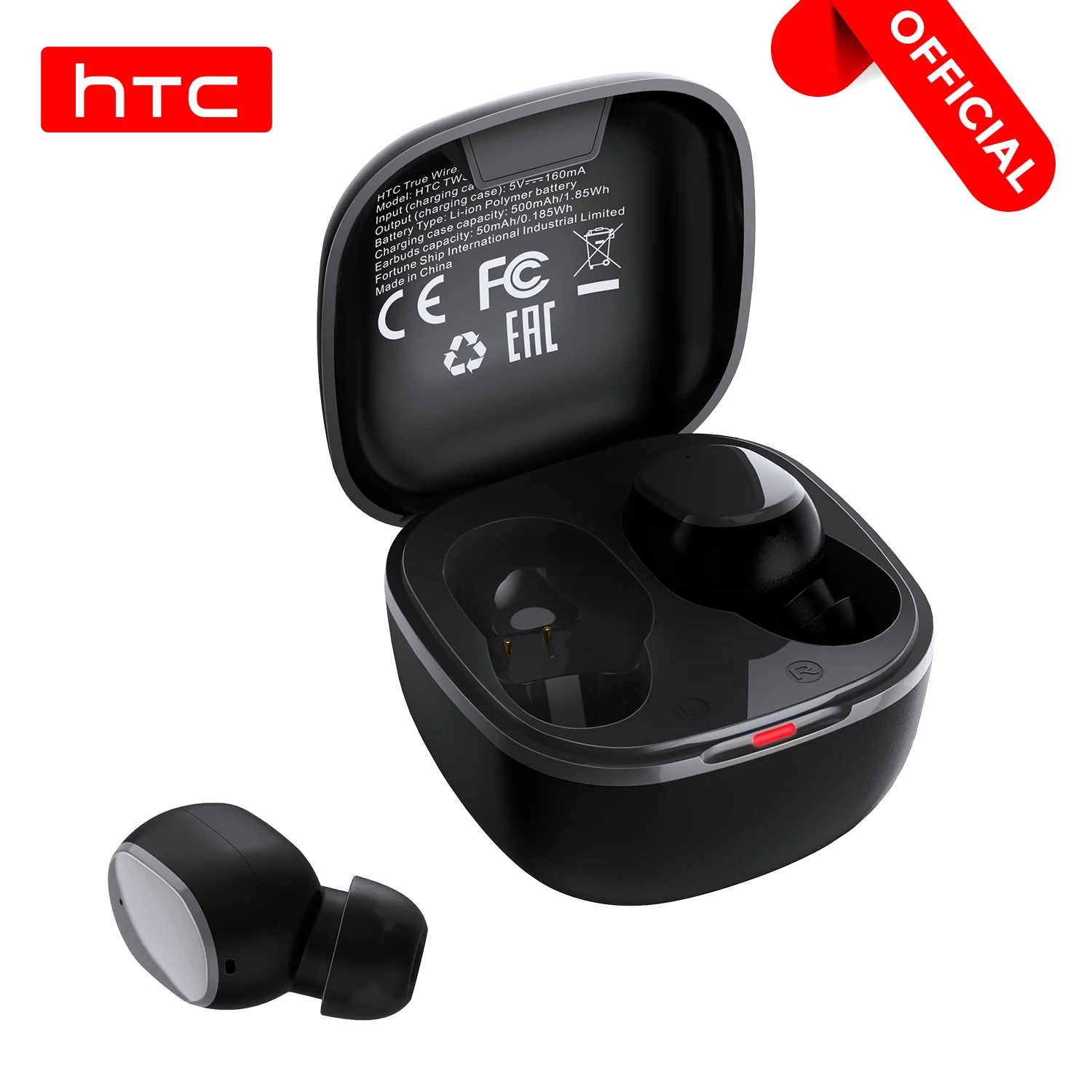 Original HTC TWS3 Earphone Wireless Bluetooth 5.1 Headphones Waterproof Sport Headsets Noise Reduction Earbuds With Mic | Электроника