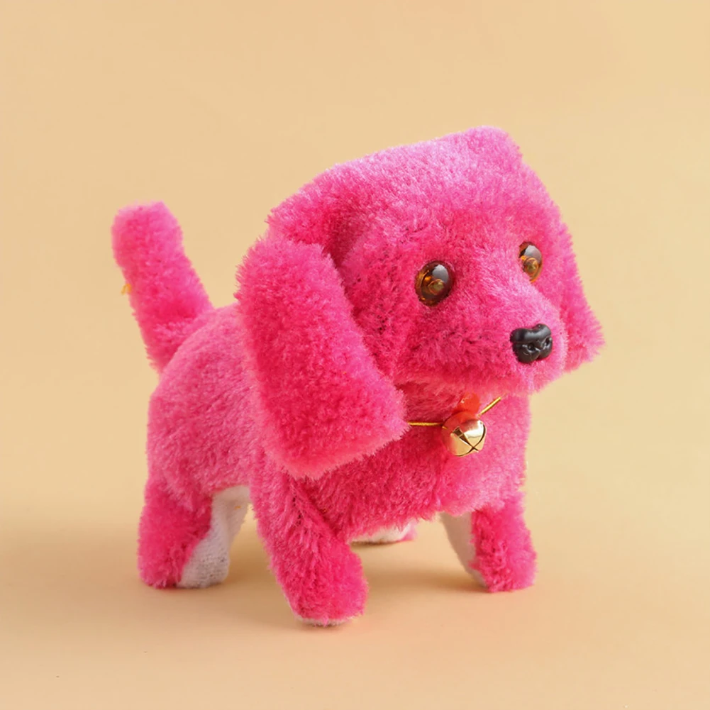 Электронные прогулочные плюшевые Красочные колышек для собаки лай мимики интерактивные детские игрушки ребенок Рождественский подарок для детей