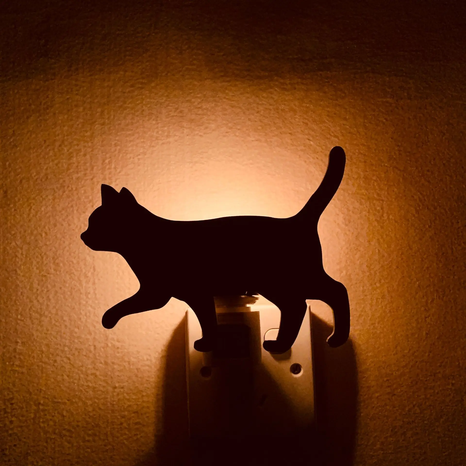 

Light-controlled Night Light LED 5W 220V Cute Cartoon Animals Cats Shaped Bedroom Living Room High Quality Projection Lamp