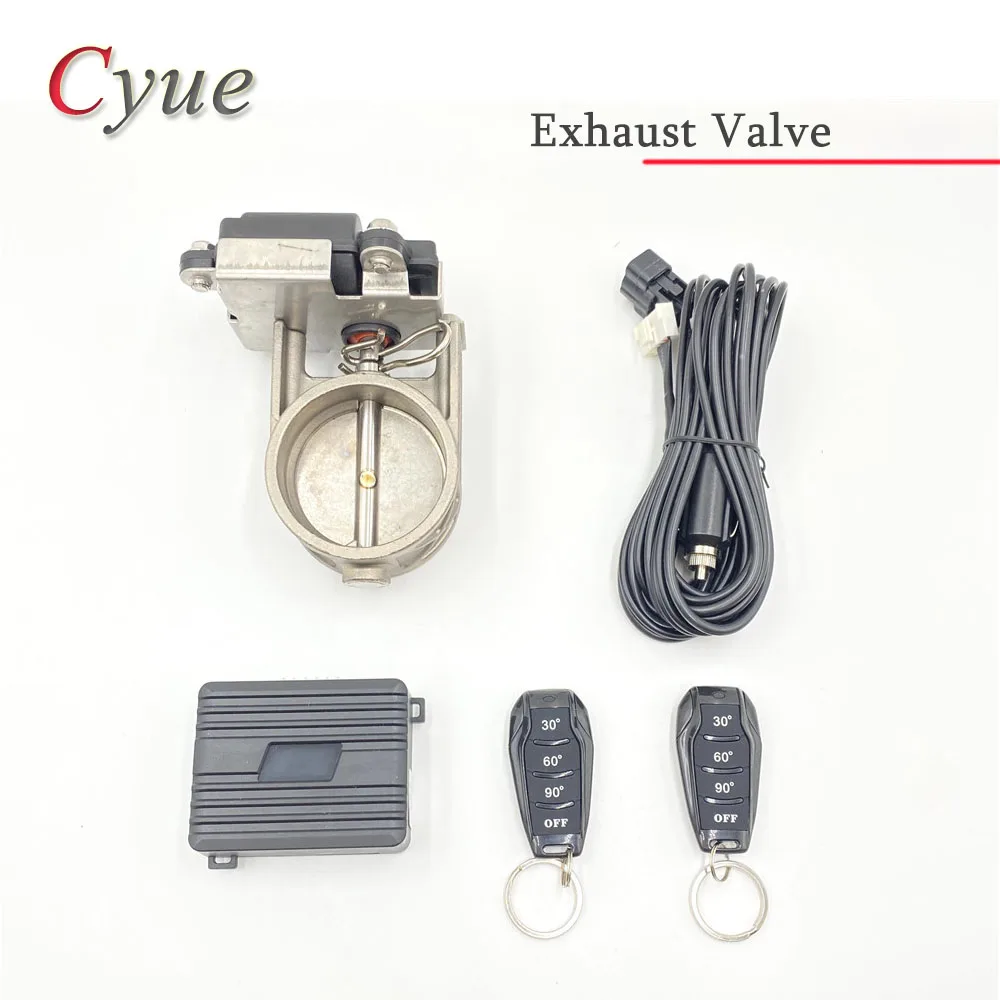 Newest Style Exhaust Valve Flap Control +Electric Control Box For Exhaust Catback Downpipe Multi size