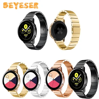 

20mm stainless steel watches strap For Samsung GearS2 wristband replacement bracelet For Samsung Galaxy active 42mm watch band