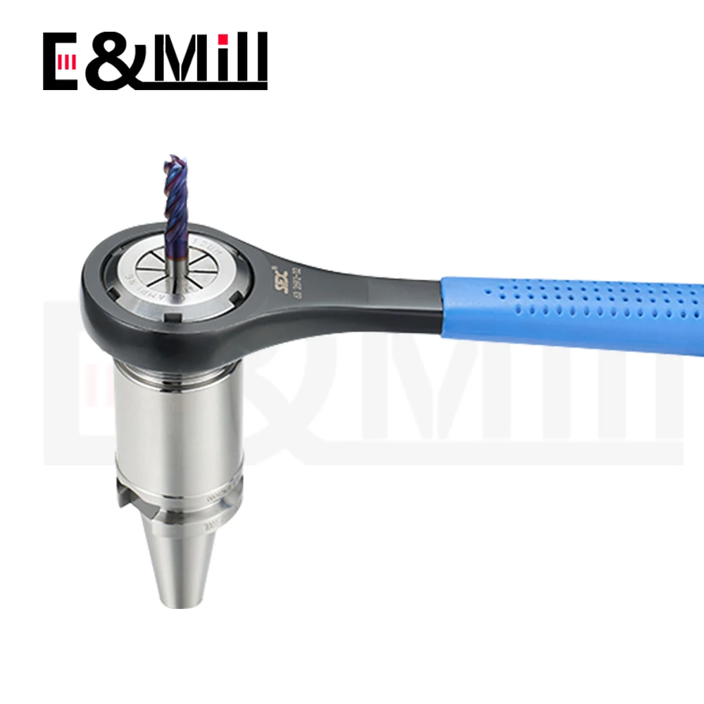 산업용 고급 BT30 BT40 BT50 ER16 ER20 ER25 ER32 ER40 풀 스터드 렌치 CNC 스핀들 툴 홀더 너트 렌치 도구 스패너
