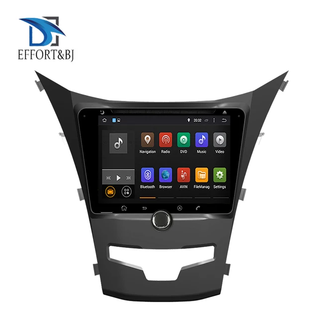 $303.19 Android 10.0 Octa Core Car Radio Stereo For SSANGYONG KORANDO/C210/SSANGYONG ACTYON2013-2020Car GPS Navigation Multimedia Player