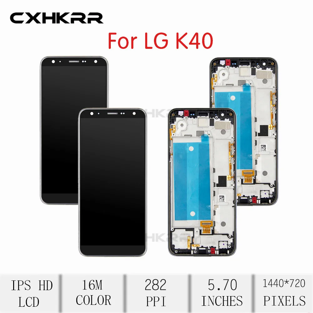Оригинальный ЖК дисплей CXHKRR для LG K40 2019 X420EM X420BMW X420EMW X420HM X420 X420N сенсорный экран