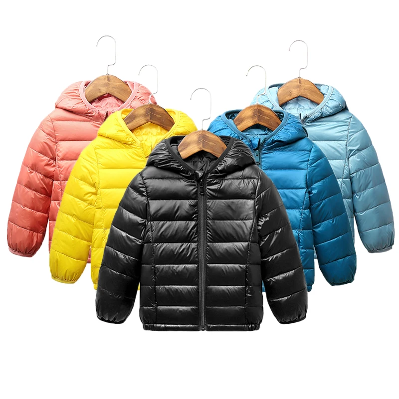 

Autumn Winter Kids Down Jackets For Girls Children Warm Down Coats For Boys 2-8 Years Toddler Girls Parkas Outerwear Clothes