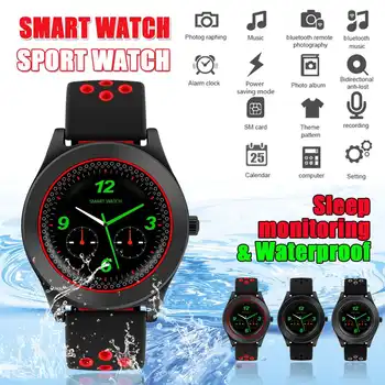 

Smart Watch TF Card GPS Heart Sleep Monitor bluetooth Independent Call Music Smartwatch Multi-language Push For Men
