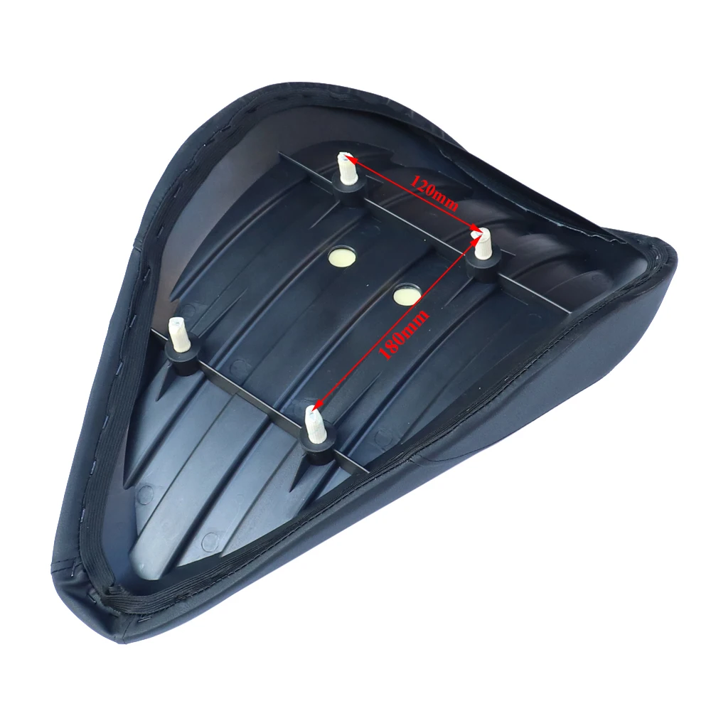 

Передняя Кожаная подушка для водителя мотоцикла, подушка на сиденье для соло, аксессуары для мотоциклов Harley