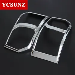 Couvercle de phare avant en Fiber de carbone noir chromé, accessoires extérieurs pour Toyota Hiace 2016 Ycsunz, 2019 – 2017 