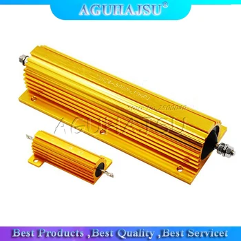 

500W Aluminum Power Metal Shell Case Wirewound Resistor 0.1R ~ 500R 0.1 0.5 1 2 4 5 8 10 50 100 500 ohm