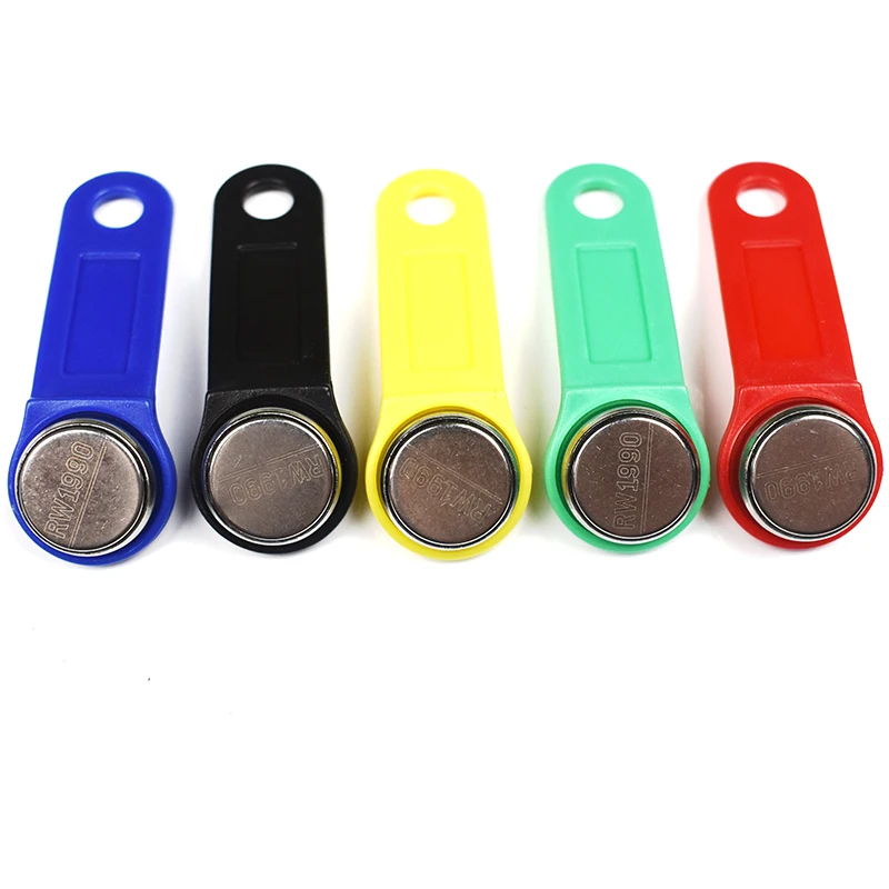 5 шт./лот Перезаписываемый RFID сенсорный ключ памяти RW1990 IButton копировальная карта