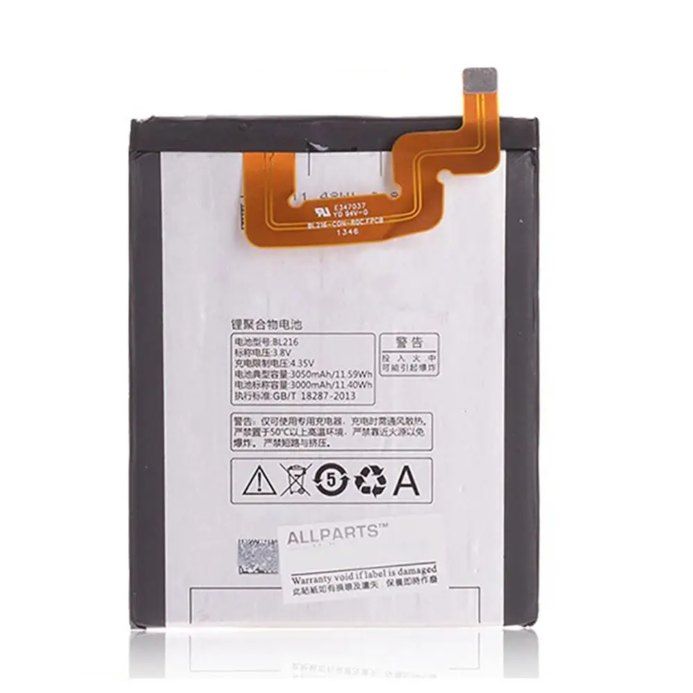 Батарея для LENOVO BL195 BL211 BL216 BL222 BL245 батарея большой емкости Замена батареи