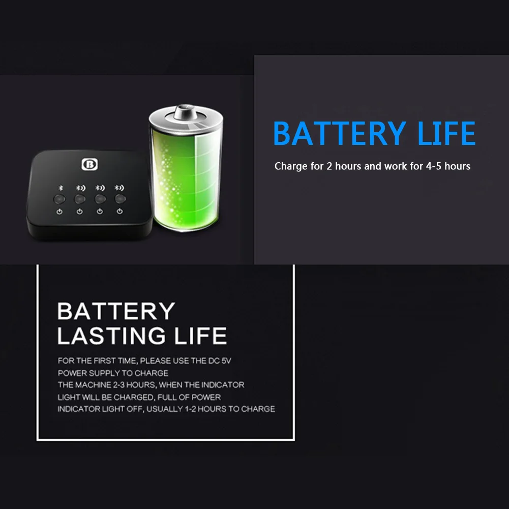 BW107 Portable Bluetooth 4 0 Audio Transmitter Splitter for PC Headphone TV Hi Fi Wireless Music Receiver Sharing Adapter 