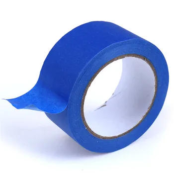 

2020 New Blue Painter Tape Paper Adhesive House Painting Peeling Peel Tape Easy To Tear Masking Tape