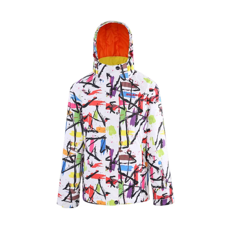 hot sale woman winter ski jacket single plate double plate ski waterproof windproof thickening ventilation hiking cloth