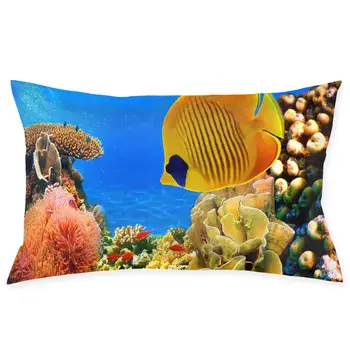 

Coral reef Fashionable pillowcase and rectangular decorative pillowcase 20 "x30"
