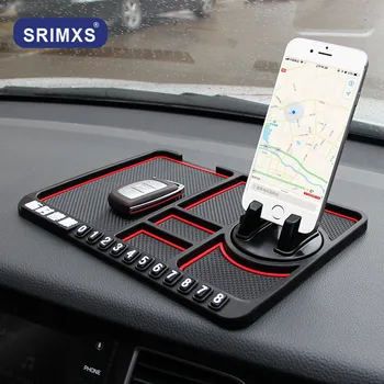

Multifunctional Car Phone Holder Temporary Car Phone Mat Holder Silicone Dashboard For Car Pad Mat