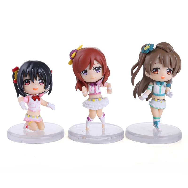 Новый аниме 3 шт./компл. LoveLive! Школьный идол проект нишикино Маки Нико Ядзава