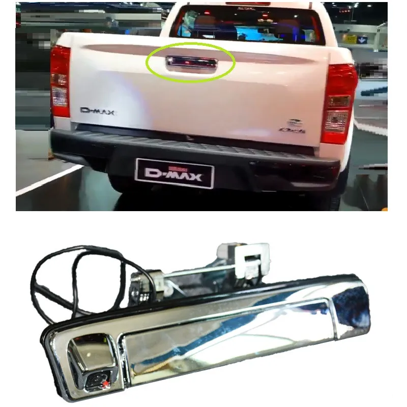 Задняя ручка крышка автомобильная парковочная камера в автомобилях камеры с монитором парковочная система датчик подходит для ISUZU D-MAX DMAX