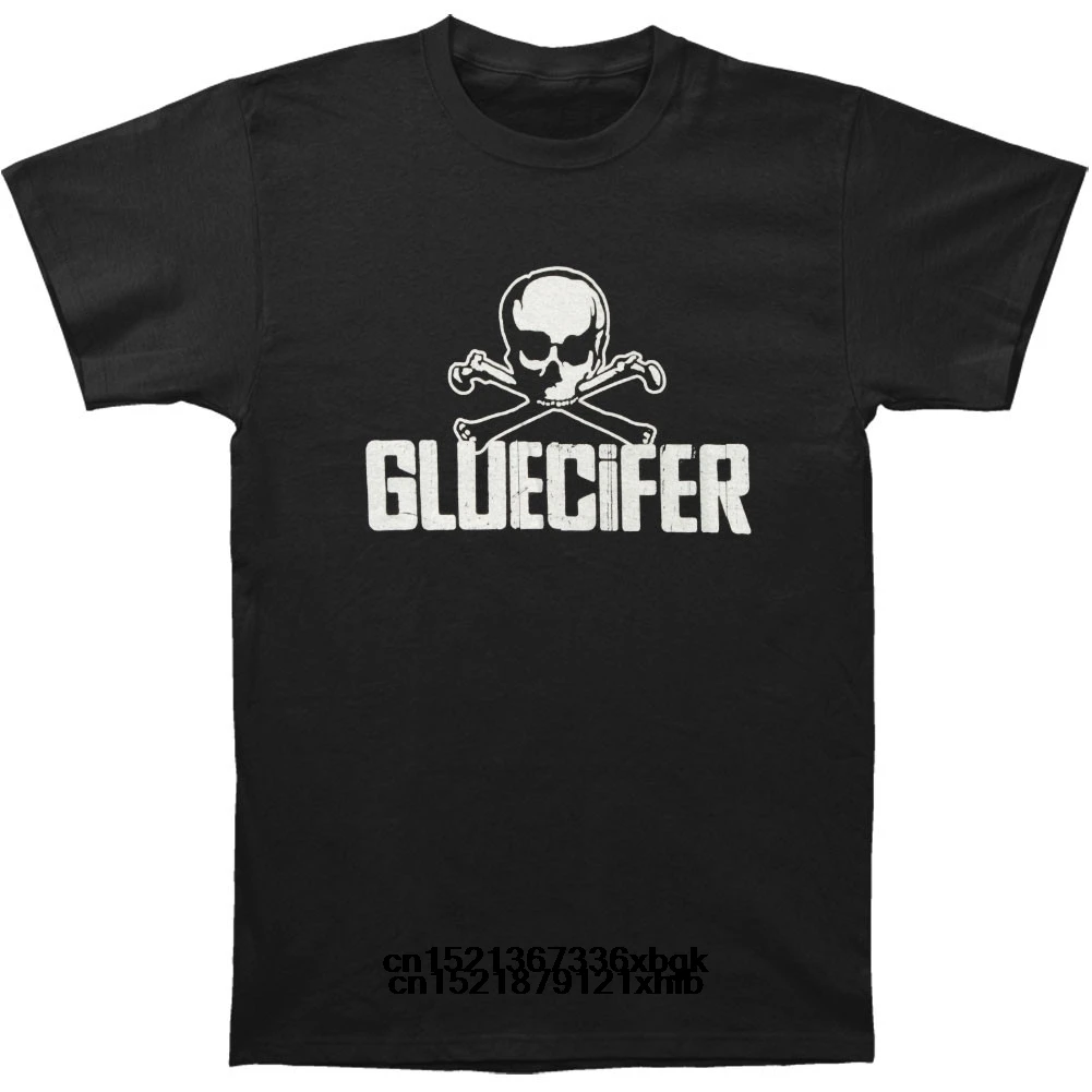 Забавная футболка для мужчин новинка Gluecifer Череп | Женская одежда