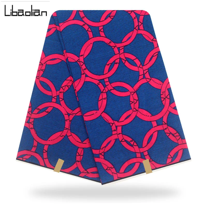 Последний стиль хлопок Африканский воск одежда воск для батика 6 ярдов для вечернего платья Африканский высококачественный Печатный воск ткань F909-5