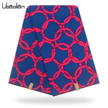 Последний стиль хлопок Африканский воск одежда воск для батика 6 ярдов для вечернего платья Африканский высококачественный Печатный воск ткань F909-5