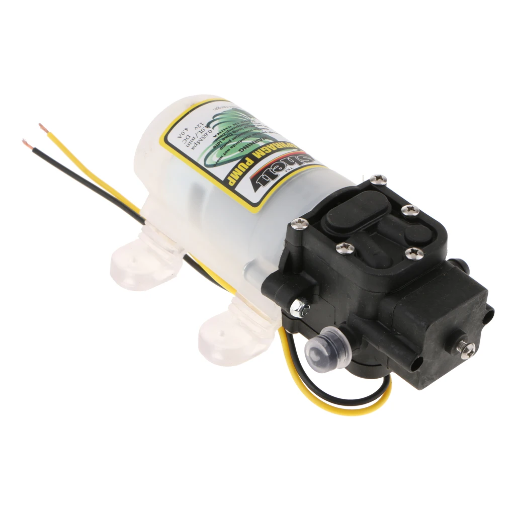 

DC12V 2L/min Diaphragm Pressure Pump Self-priming Acid And Alkali Resistance