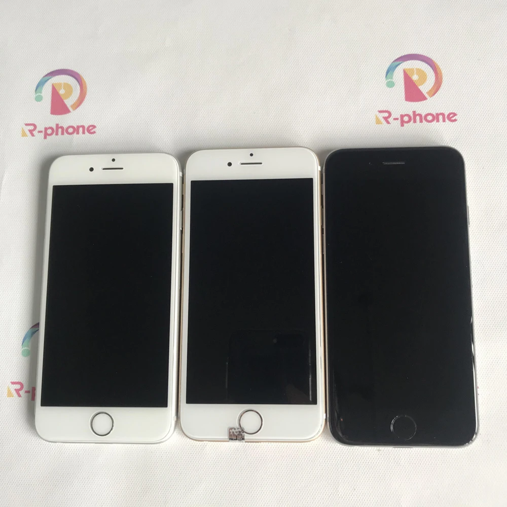 backmarket phones Original Apple iPhone 6 Used 99% New Dual Core 4.7 inch IOS 16/64/128GB ROM 1.4GHz 8 MP Camera 3G WCDMA 4G LTE Used Phone giffgaff refurbished phones