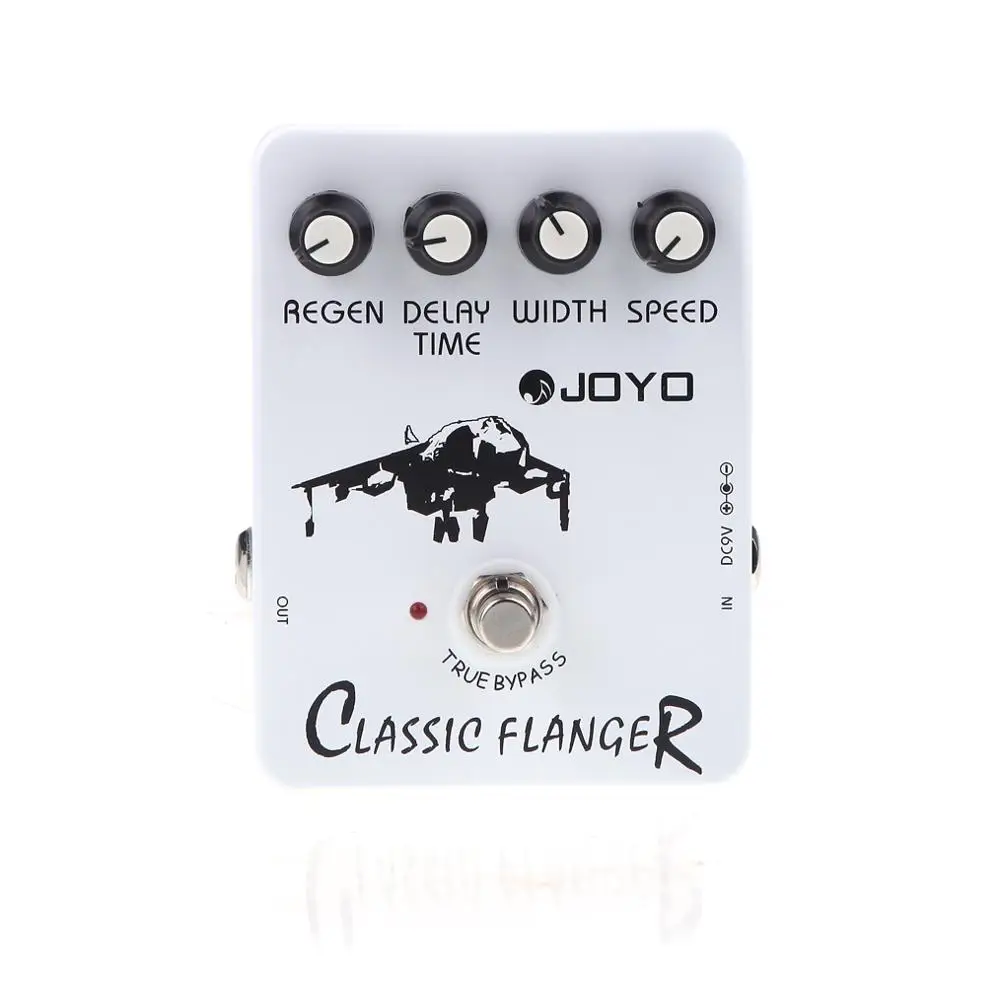 Классическая педаль для гитары Joyo Flanger с истинным обходным дизайном | Спорт и