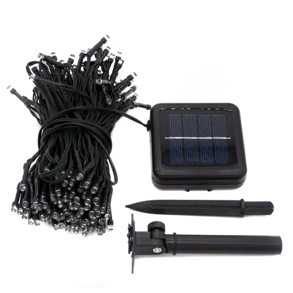 

LED String Light With Solar Panel Waterproof Outdoor Light String Christmas Decor Festival Fairy Light For Wedding Party