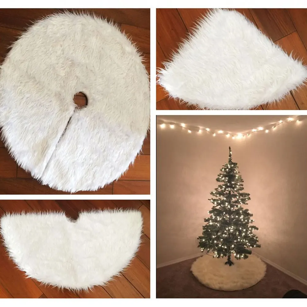 Lovely Christmas Tree Skirt Apron Decorations Supplies Home Decor Ornament