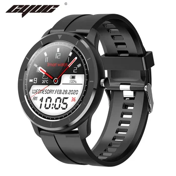 

CYUC T6 women smart watch men IP68 Waterproof Full round touch screen Blood pressure oxygen sport smartwatch men Fitness tracker