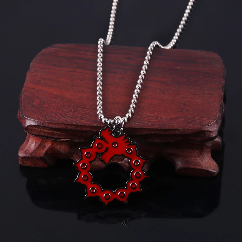 Collar colgante de Metal para hombres y mujeres, Gargantilla con de dragón Nanatsu Taizai, diseño de Anime DE LOS Seven Deadly Sins, accesorios de joyería|Collares - AliExpress