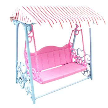 

New Mini Tent Beach Swing Chair Hanging Hammock With Top For 11.5" Girl Dolls